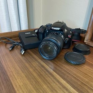 Canon EOS Rebel T3 Camara and Lens